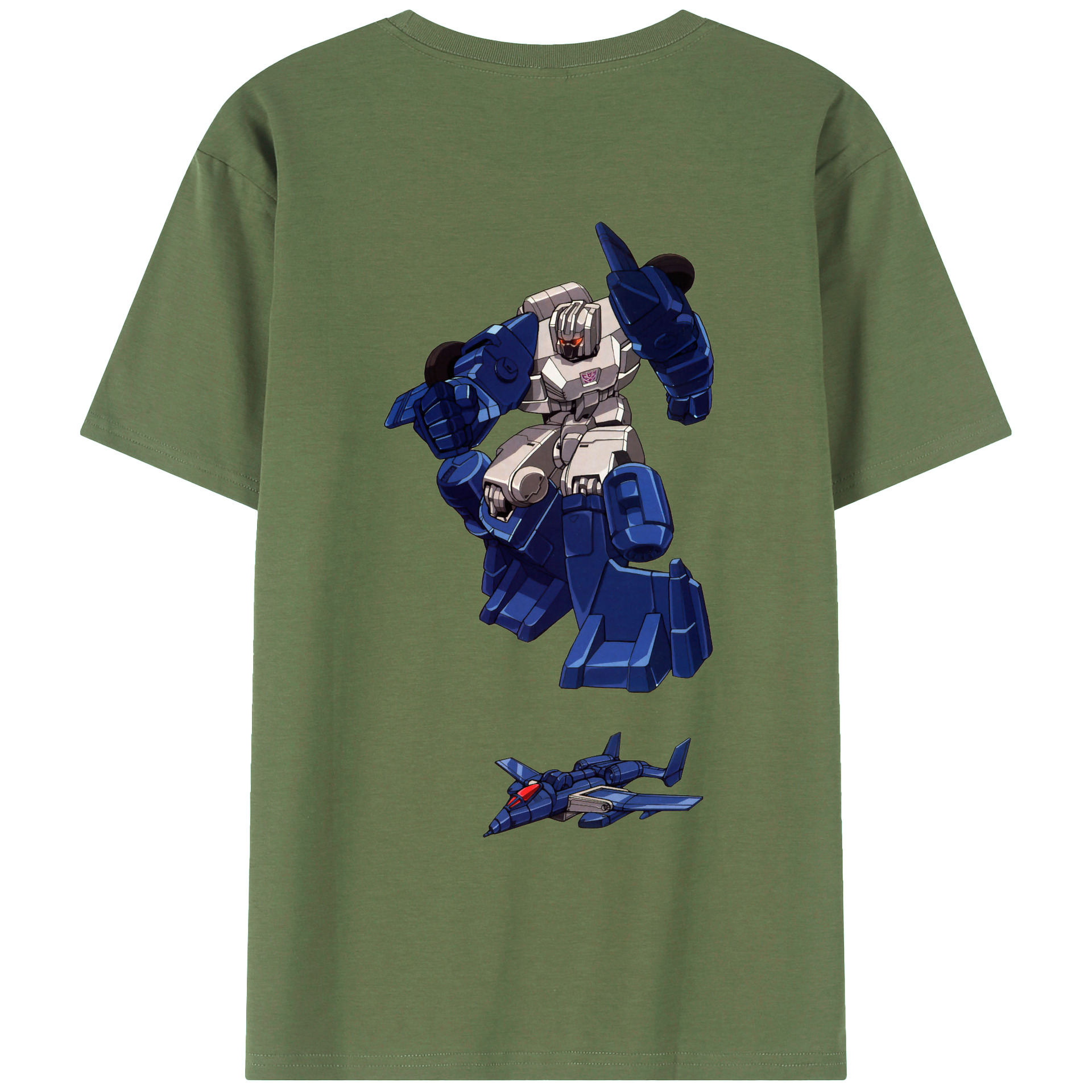 （画像用）  綿100％ メンズ半袖Tシャツ（バックプリント） 通気性